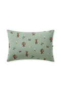 Green Toddler Pillowcase in Groot print on white background