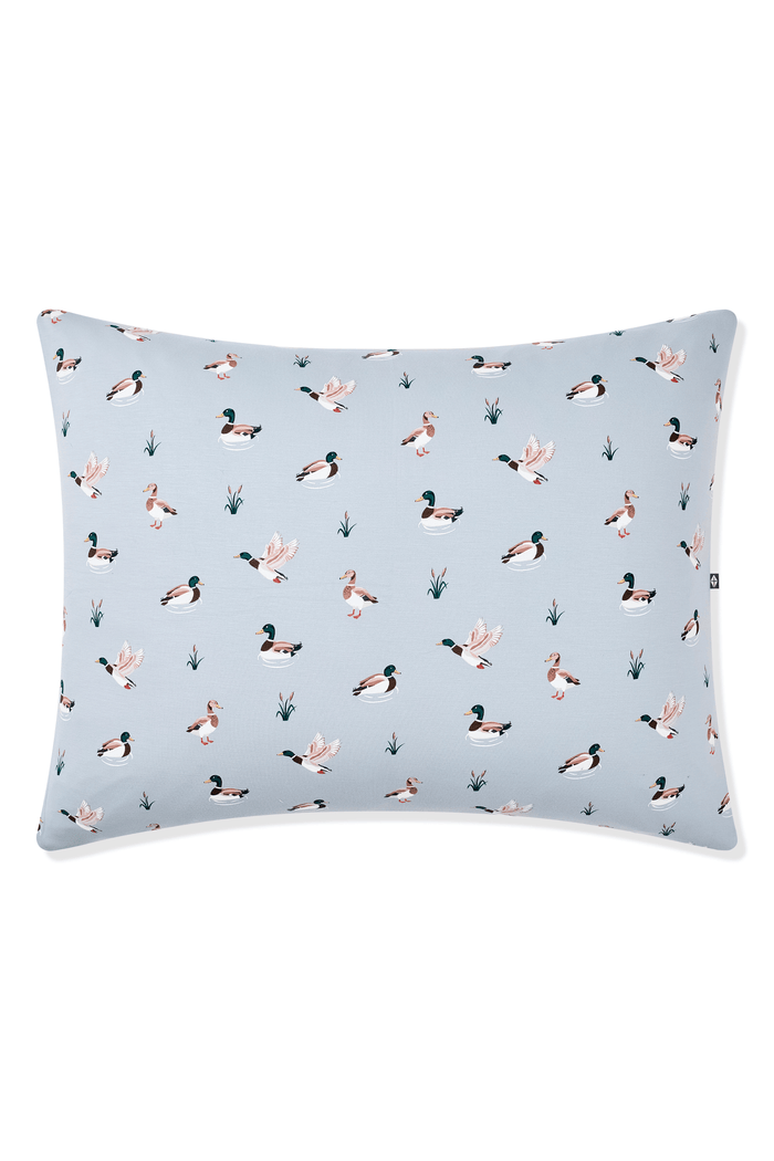 The front of the Toddler Pillowcase in Mallard Duck