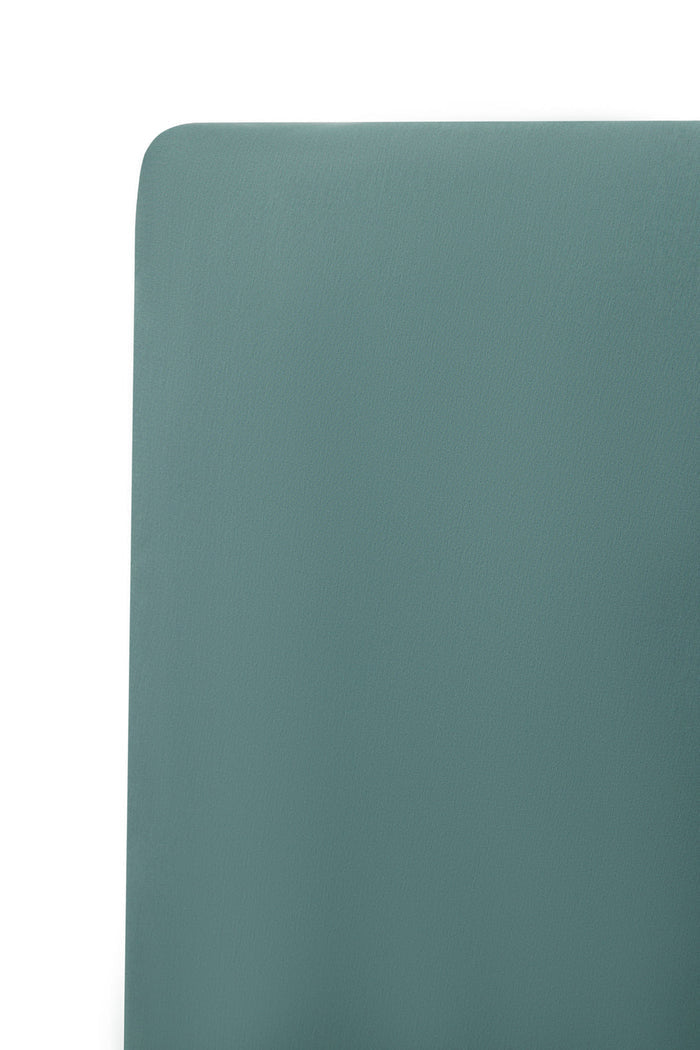 Close up of Twin Sheet in Pine on a white background
