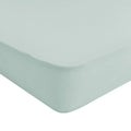 Corner of Kyte Baby Twin Sheet in Sage