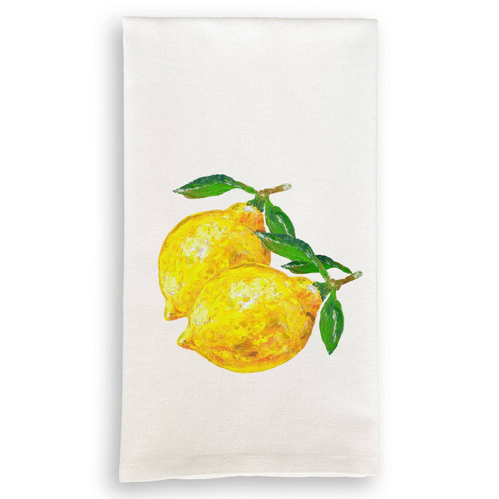 Two Lemons: Dishtowel / -
