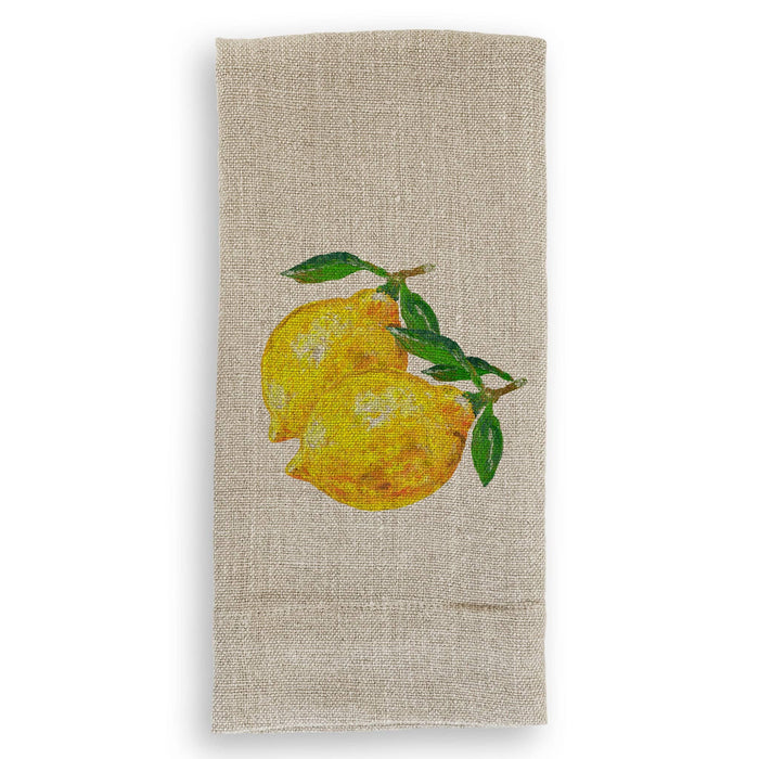 Two Lemons: Dishtowel / -