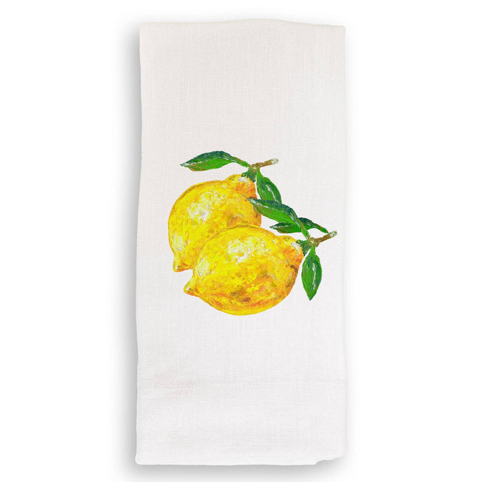 Two Lemons: Dishtowel / -