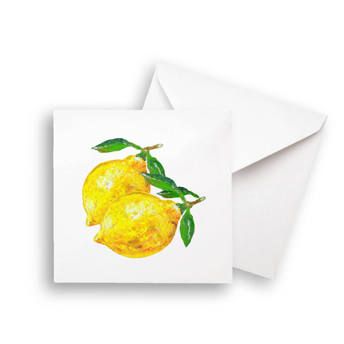 Two Lemons: Dishtowel / -