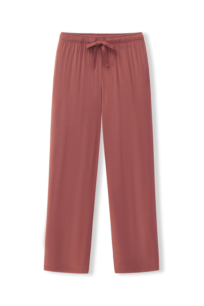 Women's Lounge Pants in Ember on a white background