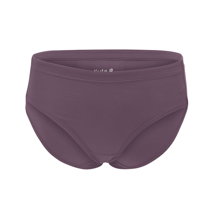 Women’s Underwear in Currant shown on a ghost mannequin